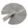 Premier VS512 35 Blade Feeler Gauge - Dual Marked - VS512 - Sealey Tools UK - Workshop Tool Storage