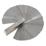 Premier VS512 35 Blade Feeler Gauge - Dual Marked - VS512 - Sealey Tools UK - Workshop Tool Storage