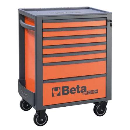 Beta RSC24 Mobile Roller Cabinet Tool Chest – 5, 6, 7 & 8 Drawer Variants (Empty)