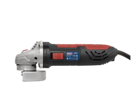 Sealey 125mm Angle Grinder with Schuko Plug - 1000W/230V - SG125EU - Sealey Tools UK - Workshop Tool Storage