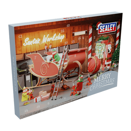 Sealey 2024 Advent Calendar Socket & Bit Set - AVC004 - AVC004 - Sealey Tools UK - Workshop Tool Storage