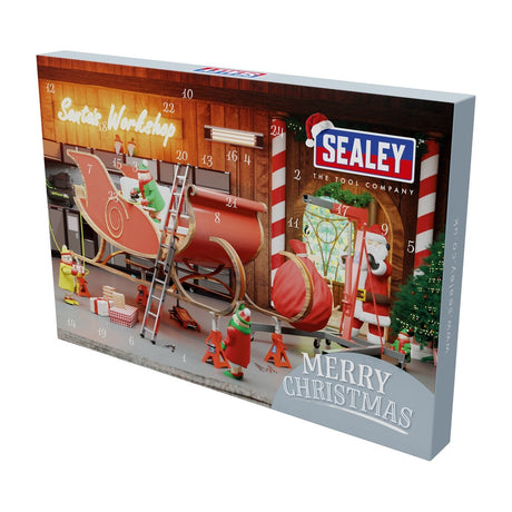Sealey 2024 Advent Calendar Socket & Bit Set - AVC004 - AVC004 - Sealey Tools UK - Workshop Tool Storage