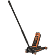 Sealey 3040AO Trolley Jack 3tonne Rocket Lift Orange - 3040AO - Sealey Tools UK - Workshop Tool Storage