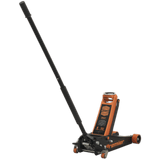Sealey 4040AO Trolley Jack 4tonne Rocket Lift Orange - 4040AO - Sealey Tools UK - Workshop Tool Storage