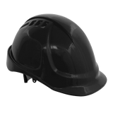 Sealey 502BLK Safety Helmet - Vented (Black) - 502BLK - Sealey Tools UK - Workshop Tool Storage