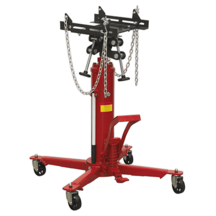Sealey 800TTJ Transmission Jack 0.8tonne Vertical Telescopic - 800TTJ - Sealey Tools UK - Workshop Tool Storage