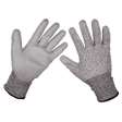 Sealey 9139XL Anti - Cut PU Gloves (Cut Level C - X - Large) - Pair - 9139XL - Sealey Tools UK - Workshop Tool Storage