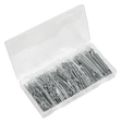Sealey AB001SP Split Pin Assortment 555pc Small Sizes Imperial & Metric - AB001SP - Sealey Tools UK - Workshop Tool Storage