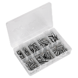 Sealey AB019CP Clevis Pin Assortment 200pc - Imperial - AB019CP - Sealey Tools UK - Workshop Tool Storage