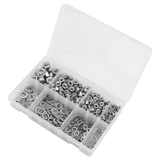 Sealey AB077NW 500pc Stainless Steel Nut and Washer Assortment - M5 - M10 - AB077NW - Sealey Tools UK - Workshop Tool Storage