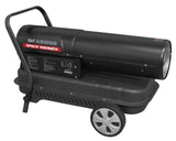 Sealey AB1258 Space Warmer® Kerosene/Diesel Heater with Wheels 135,000Btu/hr - AB1258 - Sealey Tools UK - Workshop Tool Storage