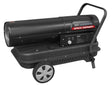Sealey AB1258 Space Warmer® Kerosene/Diesel Heater with Wheels 135,000Btu/hr - AB1258 - Sealey Tools UK - Workshop Tool Storage