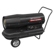Sealey AB2050 Space Warmer® Kerosene/Diesel Heater 205,000Btu/hr with Wheels - AB2050 - Sealey Tools UK - Workshop Tool Storage