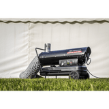 Sealey ABI1000 102,000Btu/hr Indirect Space Warmer® Kerosene/Diesel Heater with Wheels - ABI1000 - Sealey Tools UK - Workshop Tool Storage