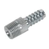 Sealey AC39 Screwed Tailpiece Male 1/4"BSPT - 5/16" Hose Pack of 5 - AC39 - Sealey Tools UK - Workshop Tool Storage