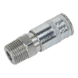 Sealey AC73 Coupling Body Male 1/2"BSPT - AC73 - Sealey Tools UK - Workshop Tool Storage
