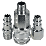 Sealey ACH60 Air Tool Coupling Kit 1/4"BSP High Flow - ACH60 - Sealey Tools UK - Workshop Tool Storage