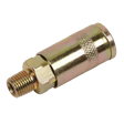 Sealey ACX01 Coupling Body Male 1/4"BSPT Single - ACX01 - Sealey Tools UK - Workshop Tool Storage