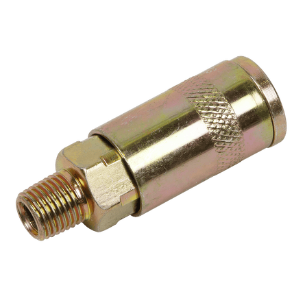 Sealey ACX01 Coupling Body Male 1/4"BSPT Single - ACX01 - Sealey Tools UK - Workshop Tool Storage