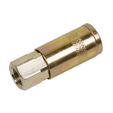 Sealey ACX13 Coupling Body Female 1/4"BSP Single - ACX13 - Sealey Tools UK - Workshop Tool Storage