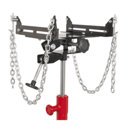 Sealey ADT7 Adjustable Gearbox Support 500kg Capacity for 300ETJ & 500ETJ - ADT7 - Sealey Tools UK - Workshop Tool Storage