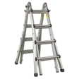 Sealey AFPL3 Aluminium Telescopic Ladder 4 - Way EN 131 Adjustable Height - AFPL3 - Sealey Tools UK - Workshop Tool Storage