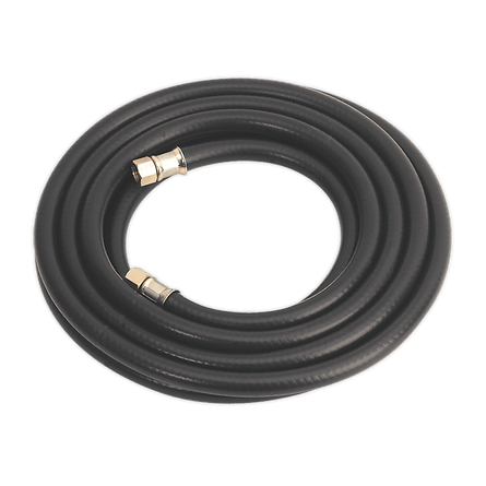 Sealey AH5RX Air Hose 5m x 8mm with 1/4"BSP Unions Heavy - Duty - AH5RX - Sealey Tools UK - Workshop Tool Storage