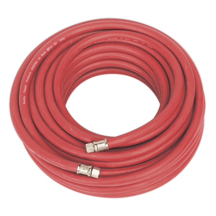 Sealey AHC20 Air Hose 20m x 8mm with 1/4"BSP Unions - AHC20 - Sealey Tools UK - Workshop Tool Storage