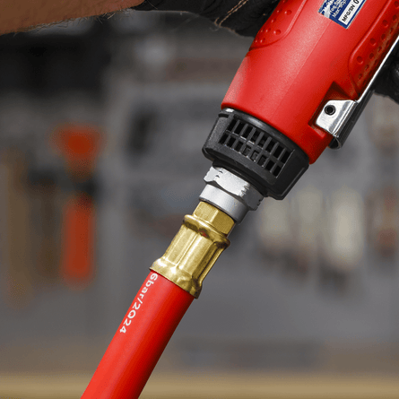 Sealey AHC538 Air Hose 5m x 10mm with 1/4"BSP Unions - AHC538 - Sealey Tools UK - Workshop Tool Storage