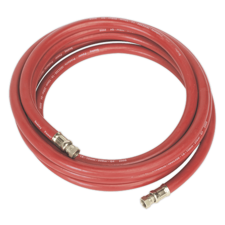 Sealey AHC538 Air Hose 5m x 10mm with 1/4"BSP Unions - AHC538 - Sealey Tools UK - Workshop Tool Storage