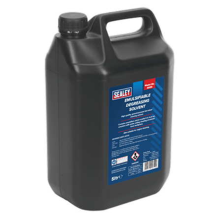 Sealey AK05 Degreasing Solvent Emulsifiable 5L - AK05 - Sealey Tools UK - Workshop Tool Storage