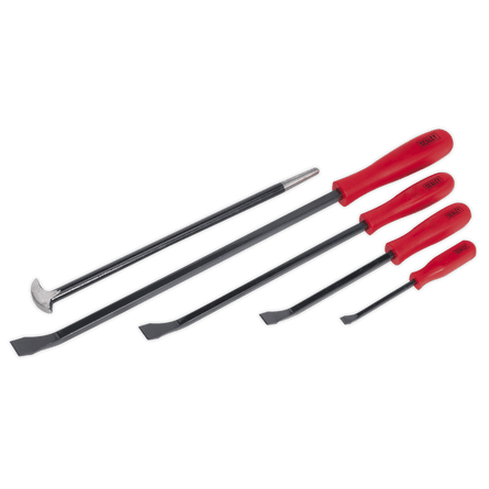 Sealey AK20641 Pry Bar/Heel Bar Set 5pc - AK20641 - Sealey Tools UK - Workshop Tool Storage