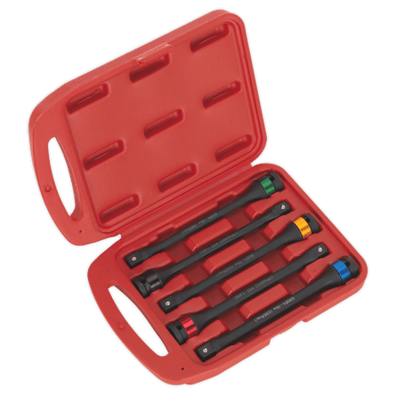 Sealey AK2242 Torque Stick Set 5pc 1/2"Sq Drive - AK2242 - Sealey Tools UK - Workshop Tool Storage