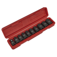 Sealey AK2301 Impact TRX - Star Female Socket Set 10pc 1/2in Sq Drive - Impact Socket Sets - SLY-12683 - Sealey Tools UK - Workshop Tool Storage