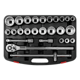 Sealey AK2584 Socket Set 26pc 3/4"Sq Drive 12 - point WallDrive® - AK2584 - Sealey Tools UK - Workshop Tool Storage