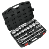 Sealey AK2584 Socket Set 26pc 3/4"Sq Drive 12 - point WallDrive® - AK2584 - Sealey Tools UK - Workshop Tool Storage