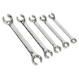 Sealey AK2651 Flare Nut Spanner Set 5pc Metric - AK2651 - Sealey Tools UK - Workshop Tool Storage