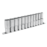 Sealey AK2685 Socket Set 12pc 1/2"Sq Drive 12pt Deep WallDrive® Metric - AK2685 - Sealey Tools UK - Workshop Tool Storage