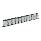 Sealey AK2695 Socket Set 12pc 1/2"Sq Drive 6pt WallDrive® Metric - AK2695 - Sealey Tools UK - Workshop Tool Storage