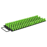 Sealey AK27051HV Socket Rail Tray 1/4", 3/8" & 1/2"Sq Drive - Hi - Vis Green - AK27051HV - Sealey Tools UK - Workshop Tool Storage