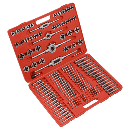 Sealey AK30110 Tap & Die Set 110pc Metric - AK30110 - Sealey Tools UK - Workshop Tool Storage