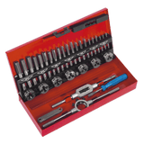 Sealey AK3015 Tap & Die Set 32pc Split Dies - Metric - AK3015 - Sealey Tools UK - Workshop Tool Storage