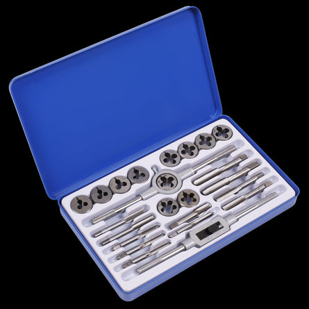 Sealey AK3024IMP Tap & Split Die Set Imperial 24pc - AK3024IMP - Sealey Tools UK - Workshop Tool Storage