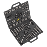 Sealey AK303IMP Tap & Die Set 45pc Split Dies Imperial - AK303IMP - Sealey Tools UK - Workshop Tool Storage
