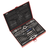 Sealey AK3040 40pc Tap & Die Set Split Dies - Metric - AK3040 - Sealey Tools UK - Workshop Tool Storage