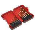 Sealey AK3715HSS HSS Drill Bit Set 15pc - AK3715HSS - Sealey Tools UK - Workshop Tool Storage