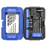 Sealey AK3735 Drill & Bit Accessory Set 35pc - AK3735 - Sealey Tools UK - Workshop Tool Storage
