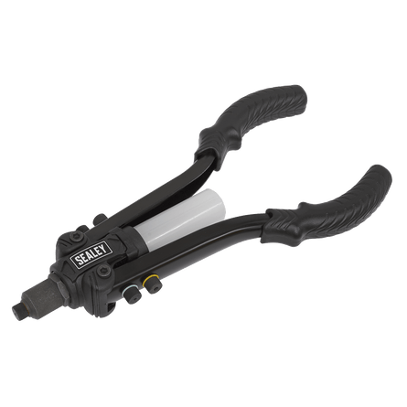 Sealey AK3982 Compact Riveter with Collection Bowl Heavy - Duty - AK3982 - Sealey Tools UK - Workshop Tool Storage