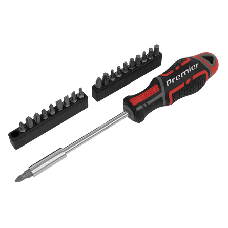 Sealey AK4329 Screwdriver & Bit Set 21pc GripMAX® - AK4329 - Sealey Tools UK - Workshop Tool Storage