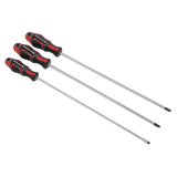 Sealey AK4372 GripMAX® Screwdriver Set Long 3pc - AK4372 - Sealey Tools UK - Workshop Tool Storage